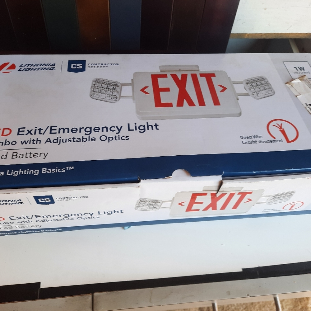 Lithonia lighting led exit sign